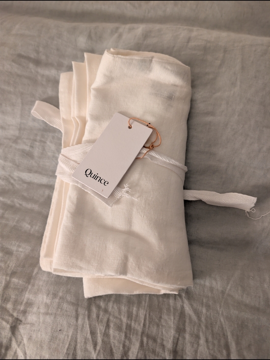 Quince Other - Quince NWT 100% European Linen King Shams Set Of 2 White